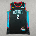 Men's Detroit Pistons Cade Cunningham Charcoal 2025/26 Swingman Jersey - City Edition
