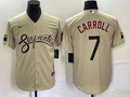 Men's Arizona Diamondbacks Corbin Carroll Sand City Connect Replica Player Jersey
