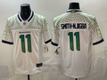 Men's Seattle Seahawks Jaxon Smith-Njigba White 2025 Rivalries Collection Game Jersey