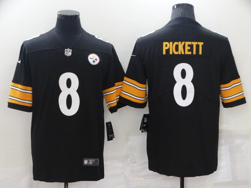 Men's Pittsburgh Steelers Kenny Pickett Black Game Jersey