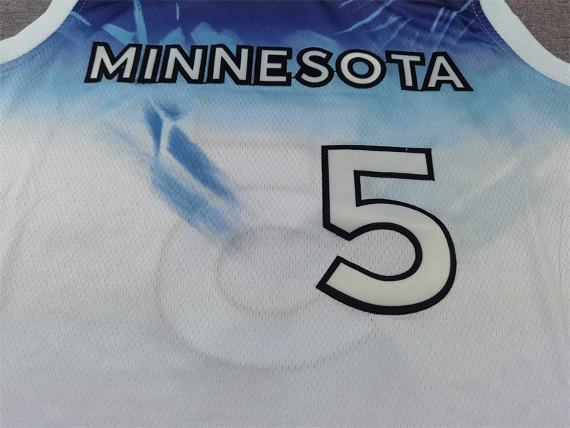 Men's Minnesota Timberwolves Anthony Edwards White 2024/25 Swingman Player Jersey - City Edition