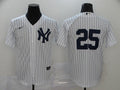 Men's New York Yankees Jason Giambi White Replica Player Name Jersey