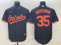 Men's Baltimore Orioles Adley Rutschman Black Alternate Replica Player Jersey