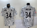 Men's Chicago Bears Walter Payton Arctic Camo 2024 Salute to Service Retired Player Limited Jersey