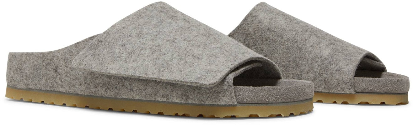 Fear of God Birkenstock 1024760 Los Feliz Felt Cement Melange Sandals