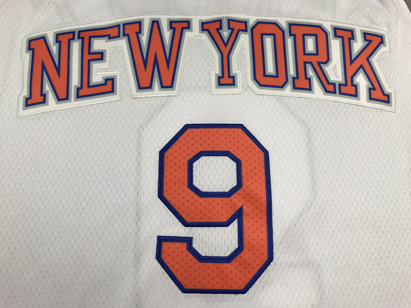 Men's New York Knicks RJ Barrett White 2019 NBA Draft First Round Pick Jersey