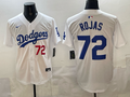 Men's Los Angeles Dodgers Manny Rojas White Home Replica Player Jersey