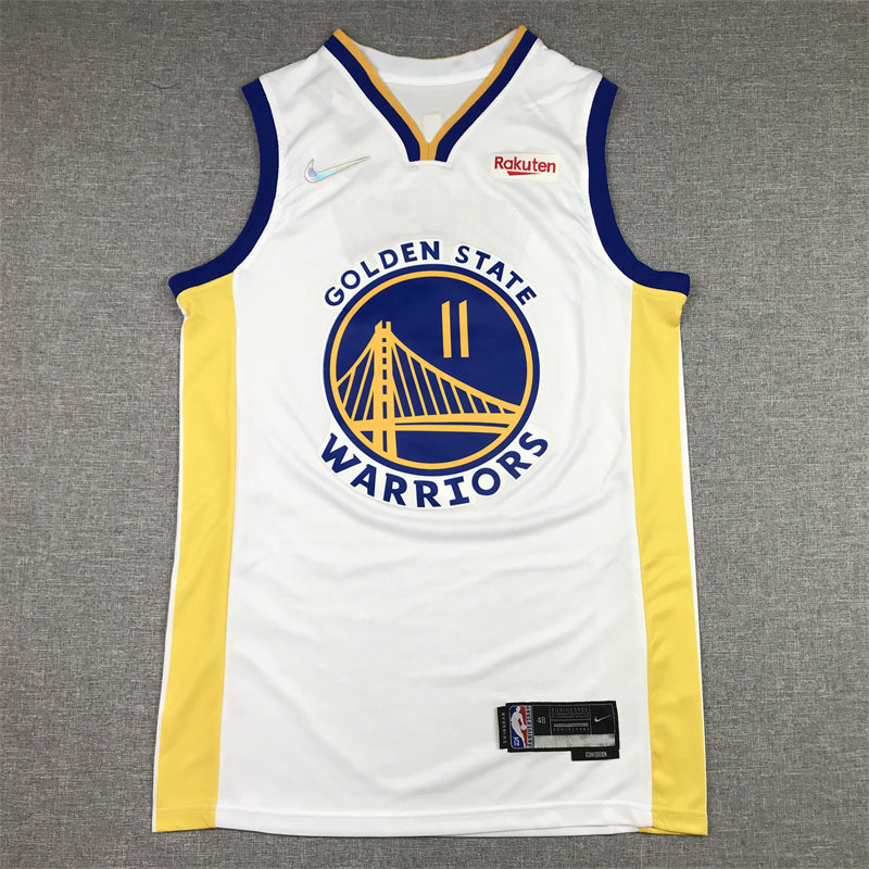 Men's Golden State Warriors Klay Thompson White Player Jersey