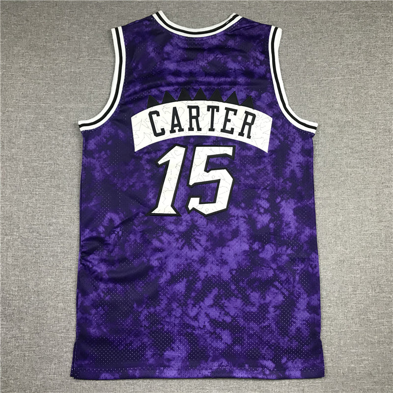 Men's Toronto Raptors Vince Carter Purple Galaxy Swingman Jersey
