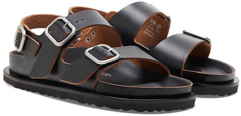 Birkenstock Jil Sander Milano Double Buckle 1020191 Black Sandals