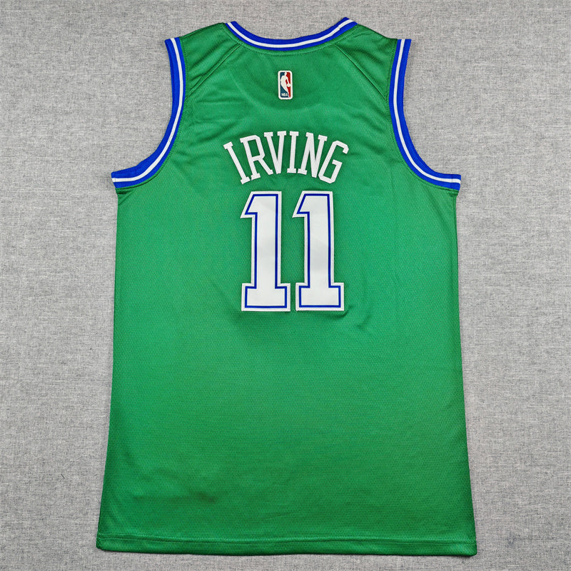 Men's Dallas Mavericks Kyrie Irving Green Swingman Jersey - Classic Edition