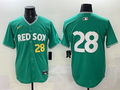 Men's Boston Red Sox Kristian Campbell Green 2025 City Connect Limited Player Jersey