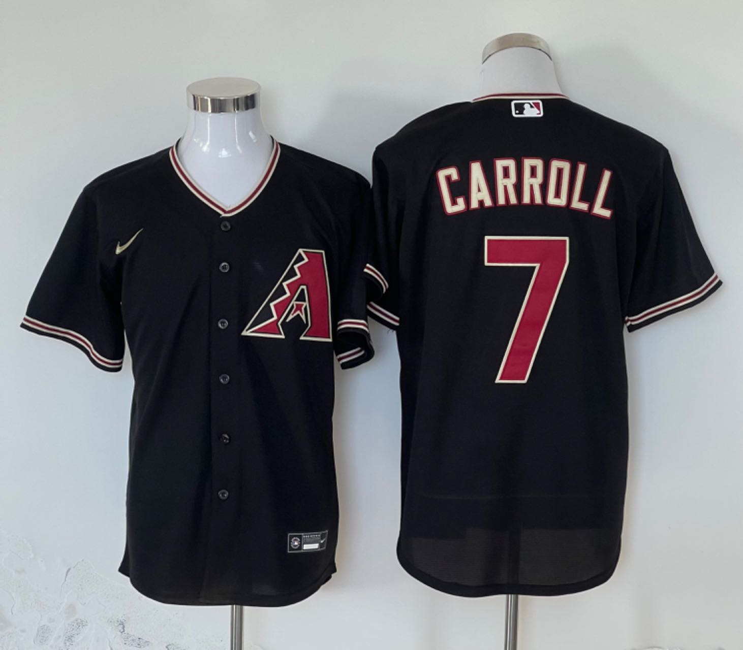 Men's Arizona Diamondbacks Corbin Carroll Black Limited Player Jersey