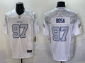 Men's Buffalo Bills Joey Bosa White 2025 Rivalries Collection Game Jersey
