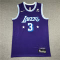 Men's Los Angeles Lakers Anthony Davis Purple Swingman Jersey - City Edition