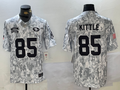 Men's San Francisco 49ers George Kittle Arctic Camo 2024 Salute to Service Limited Jersey