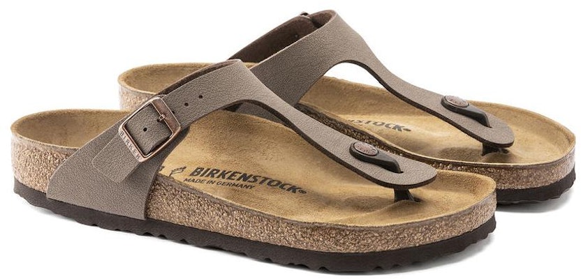 Birkenstock Gizeh Birkibuc 0043751 Mocha Sandals