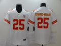 Men's Kansas City Chiefs Clyde Edwards-Helaire White Game Jersey