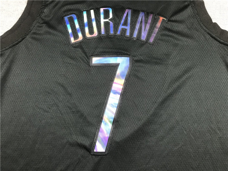 Men's Brooklyn Nets Kevin Durant Black Player Jersey