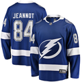Men's Tampa Bay Lightning Tanner Jeannot Blue Home Breakaway Player Jersey