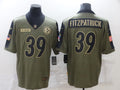 Men's Pittsburgh Steelers Minkah Fitzpatrick Brown Player Game Jersey