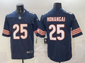 Men's Chicago Bears Isaiah Monangai Navy Player Game Jersey