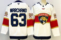 Men's Florida Panthers Brad Marchand Fanatics White Jersey