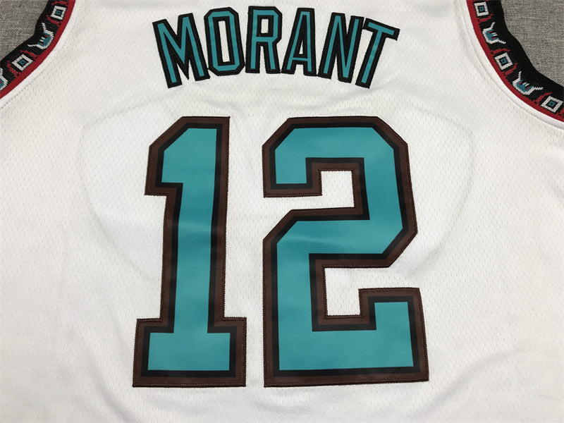 Men's Memphis Grizzlies Ja Morant White Swingman Fashion Jersey