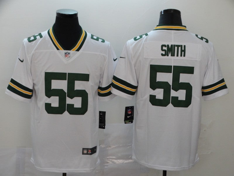 Men's Green Bay Packers Za'Darius Smith White Game Jersey