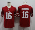 Men's San Francisco 49ers Joe Montana Red Game Jersey