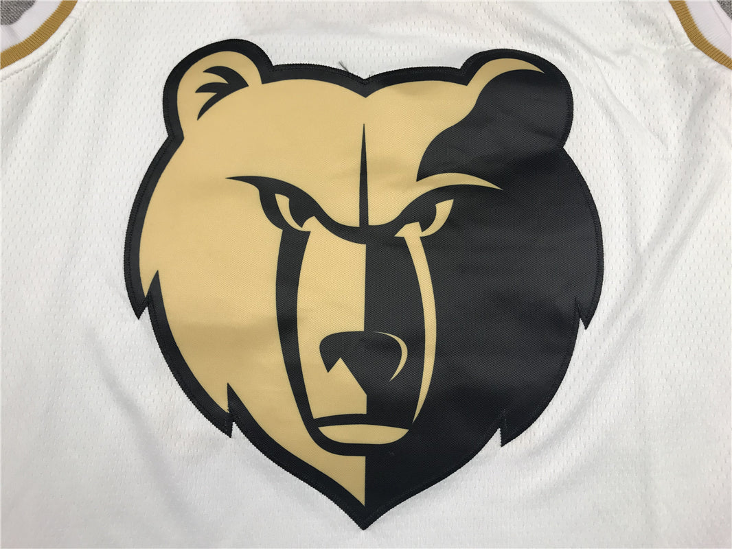 Men's Memphis Grizzlies Ja Morant White Classics Swingman Jersey