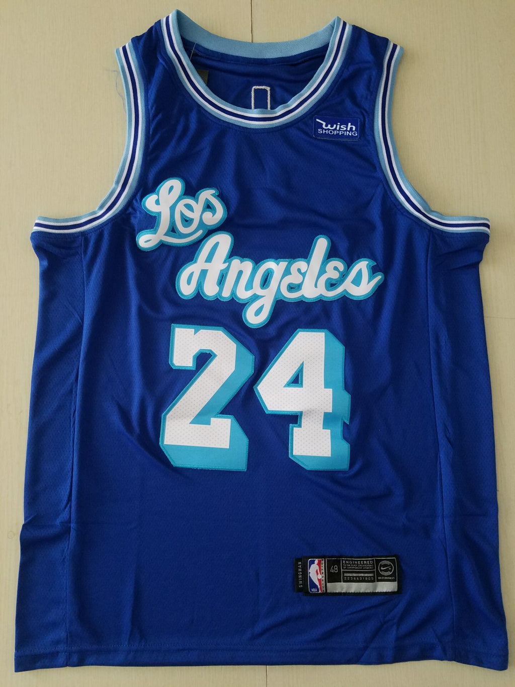 Men's Los Angeles Lakers Kobe Bryant Royal Swingman Jersey