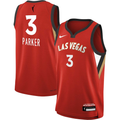 Men's Las Vegas Aces Candace Parker Red 2021 Explorer Edition Victory Player Jersey