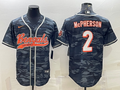 Men's Cincinnati Bengals Evan McPherson Grey Camouflage Fashion Game Jersey