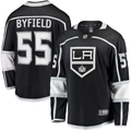 Men's Los Angeles Kings Quinton Byfield Black Home Team Breakaway Player Jersey