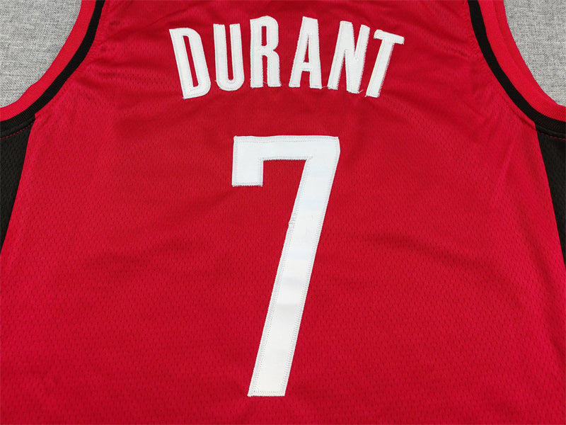 Men's Houston Rockets Kevin Durant Red Swingman Player Jersey - Icon Edition