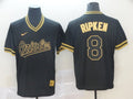 Men's Baltimore Orioles Cal Ripken Jr. Black Authentic Player Jersey