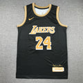 Men's Los Angeles Lakers Kobe Bryant Black Select Series Swingman Jersey