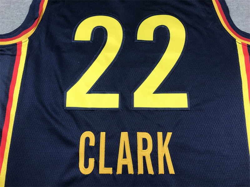 Men's Indiana Fever Caitlin Clark Navy Replica Player Jersey