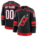 Men's Carolina Hurricanes Fanatics Black Premium Custom Jersey