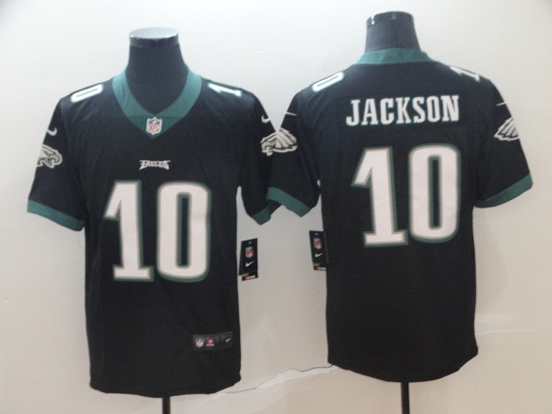 Men's Philadelphia Eagles Desean Jackson Black Game Jersey