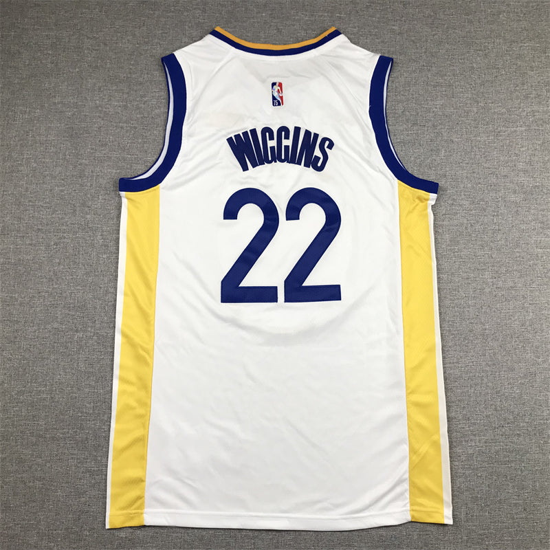 Men's Golden State Warriors Andrew Wiggins White Player Jersey