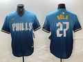 Men's Philadelphia Phillies Aaron Nola Blue 2024 City Connect Limited Player Jersey