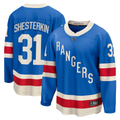 Men's New York Rangers Igor Shesterkin Fanatics Blue Centennial Premium Player Jersey