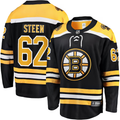 Men's Boston Bruins Oskar Steen Black Player Game Jersey