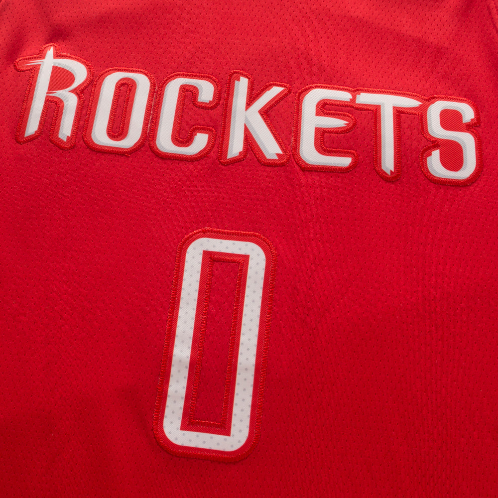 Men's Houston Rockets Russell Westbrook Red Classics Swingman Jersey
