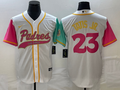 Men's San Diego Padres Fernando Tatis Jr. White City Connect Replica Player Jersey Joint Edition