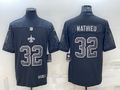 Men's New Orleans Saints Tyrann Mathieu Black RFLCTV Limited Jersey