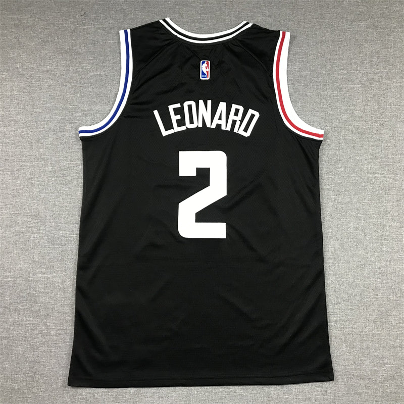 Men's LA Clippers Kawhi Leonard Black 2022/23 Fastbreak Jersey - City Edition