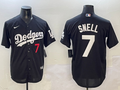 Men's Los Angeles Dodgers Blake Snell Black Alternate Replica Player Jersey